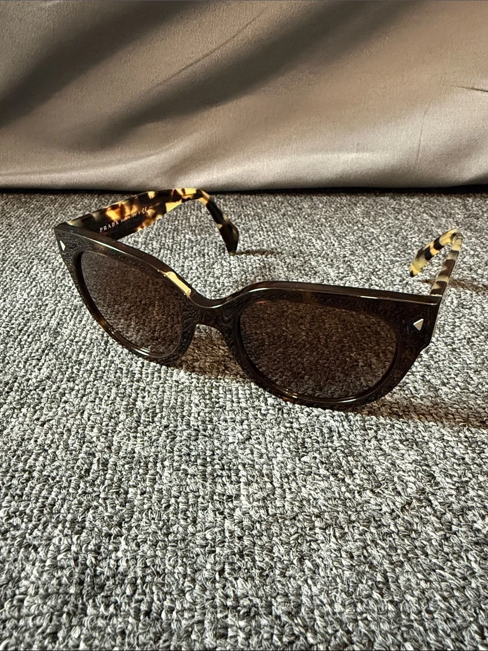 PRADA Sunglasses Tortoise Shell SPR 170 - 54-22-140 Made in Italy - Picture 4 of 12
